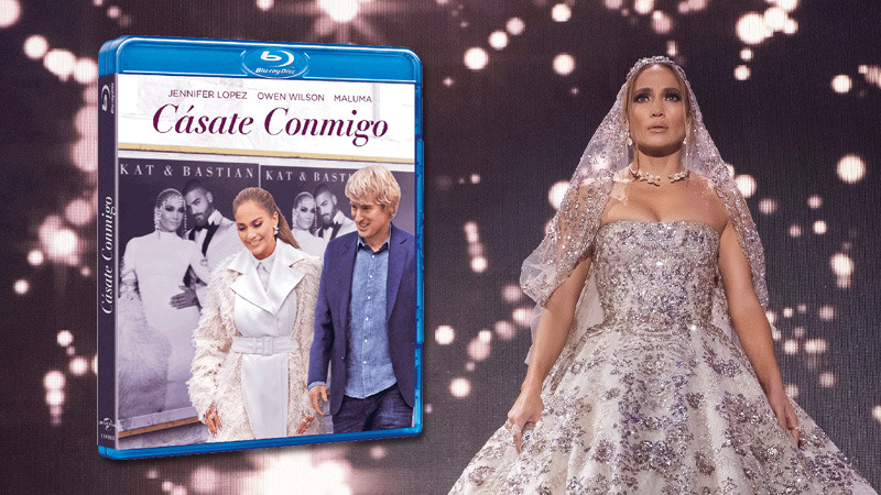 Cásate Conmigo en Blu-ray, con Jennifer Lopez, Owen Wilson y Maluma