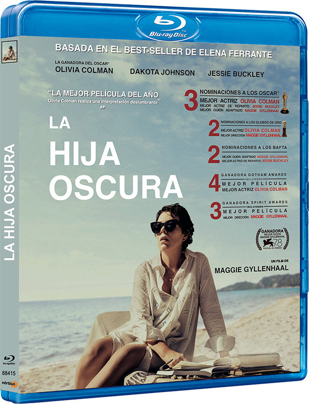 Datos de La Hija Oscura en Blu-ray 1