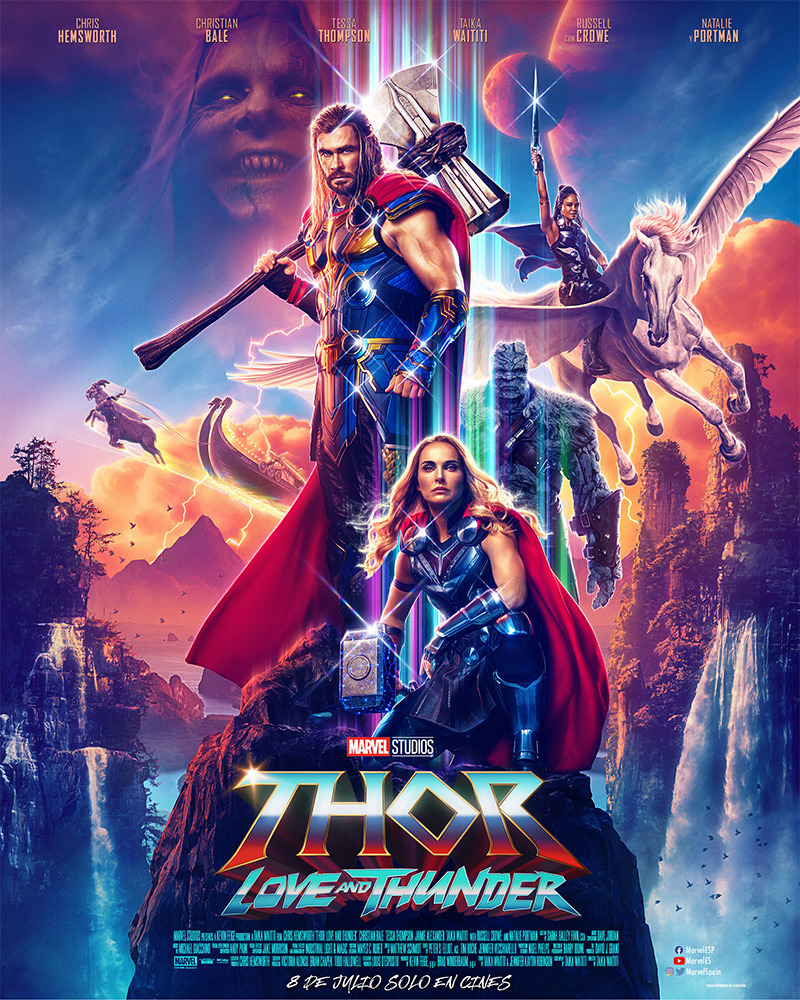 Tráiler completo de Thor: Love and Thunder en castellano