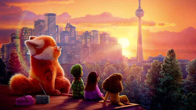 Anuncio oficial de la película de animación Red en Blu-ray