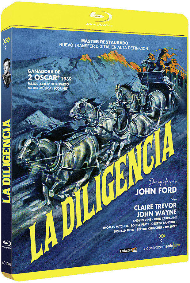 Todos los datos del Blu-ray de La Diligencia de A Contracorriente Films 2