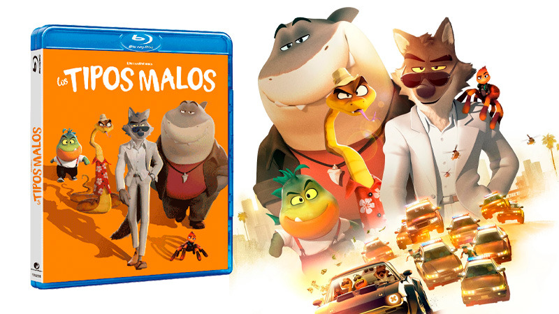 Lanzamiento de la película de animación Los Tipos Malos en Blu-ray