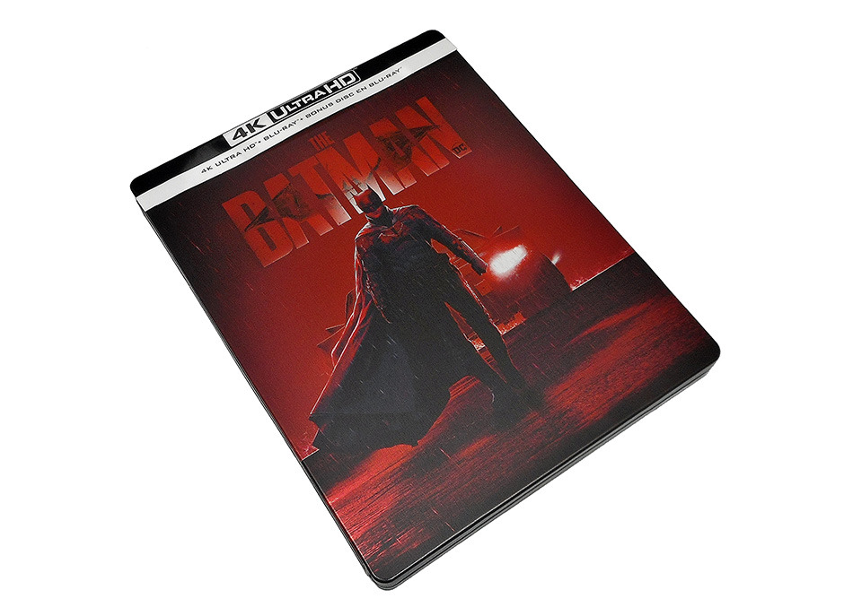 Fotografías del Steelbook de The Batman en UHD 4K y Blu-ray 2