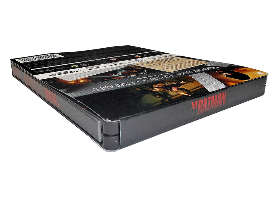 Fotografías del Steelbook de The Batman en UHD 4K y Blu-ray 3