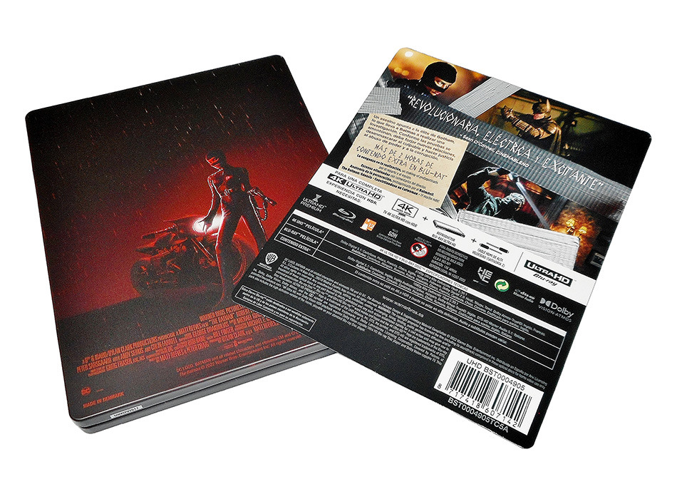Fotografías del Steelbook de The Batman en UHD 4K y Blu-ray 6