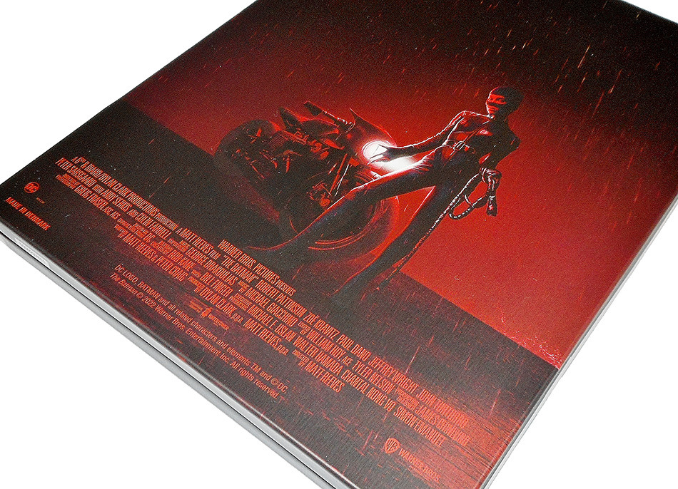 Fotografías del Steelbook de The Batman en UHD 4K y Blu-ray 8