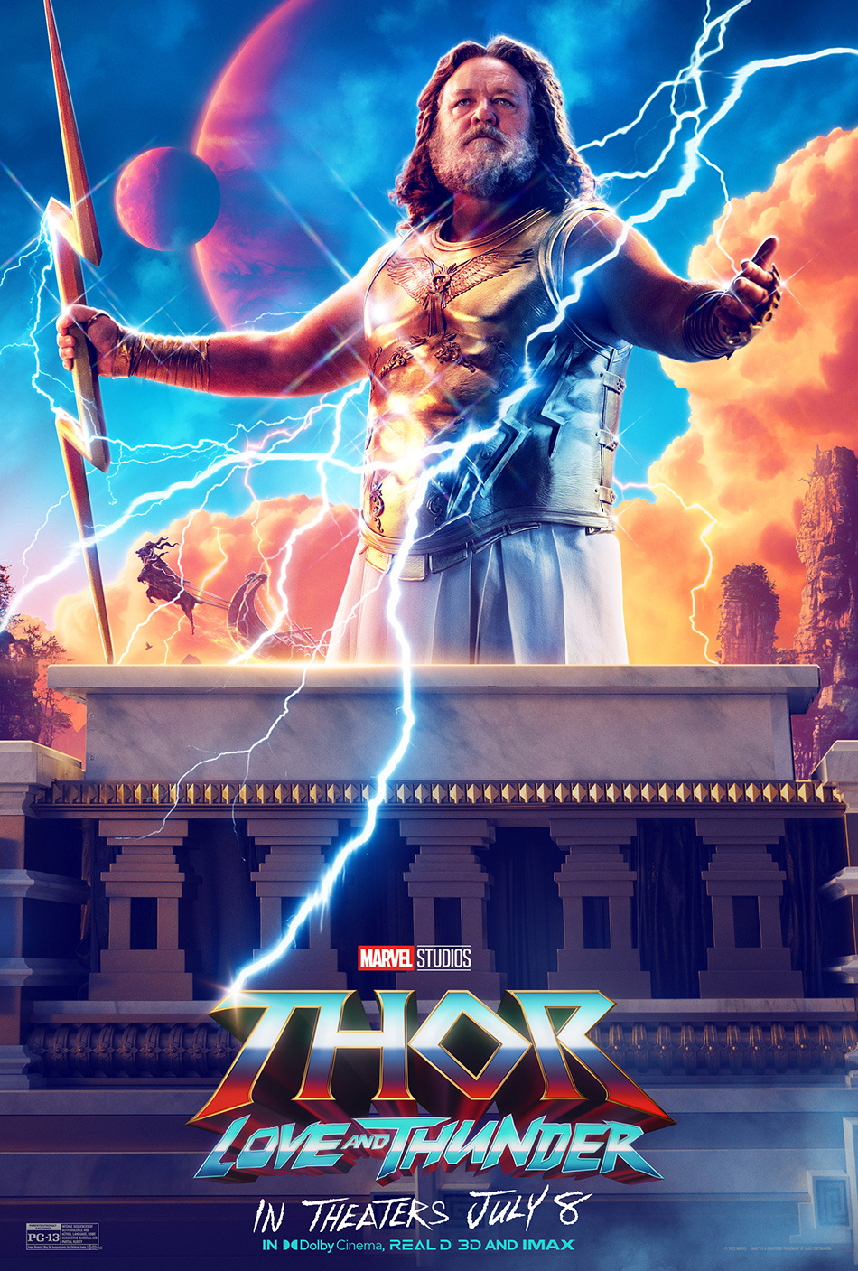 Pósters de personajes de la película Thor: Love and Thunder 4