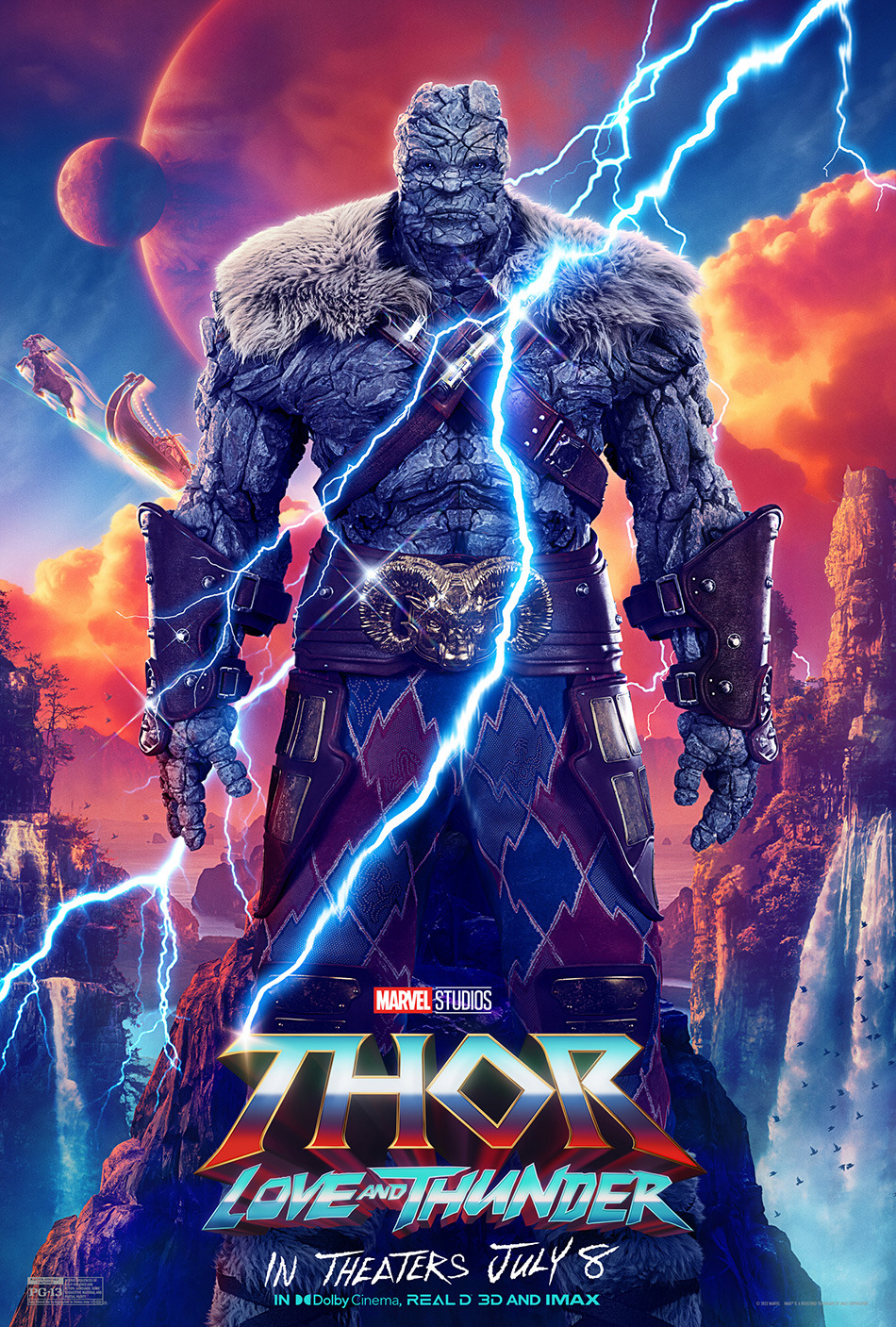 Pósters de personajes de la película Thor: Love and Thunder 6