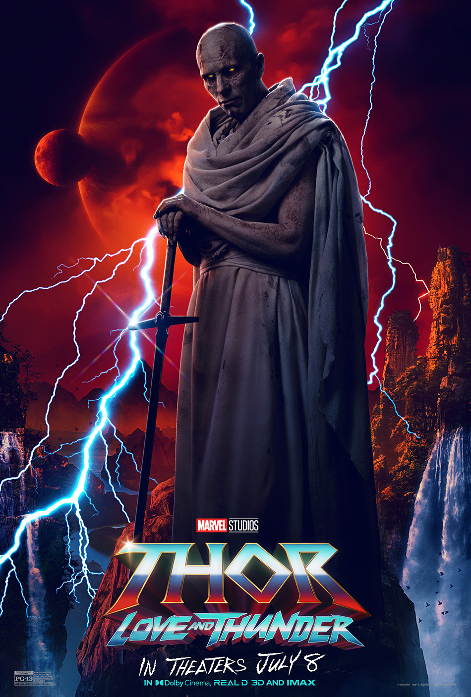 Pósters de personajes de la película Thor: Love and Thunder 7