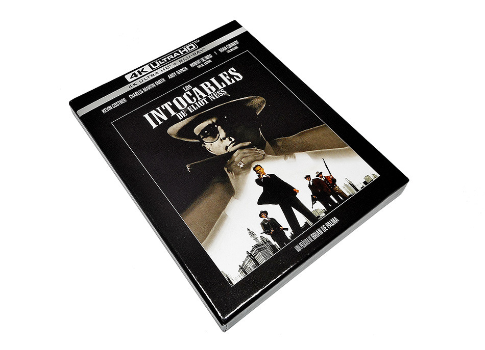 Fotografías de la ed. coleccionista con Steelbook de Los Intocables de Eliot Ness en UHD 4K 2