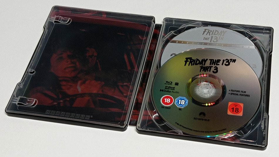 Fotografías del Steelbook de Viernes 13 3ª Parte en Blu-ray 6