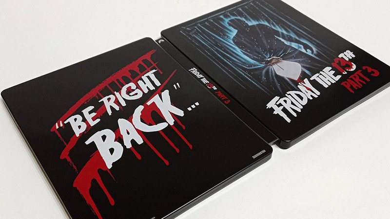 Fotografías del Steelbook de Viernes 13 3ª Parte en Blu-ray