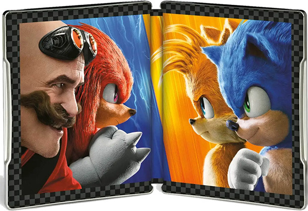 Fecha para Sonic 2: La Película en Blu-ray, UHD 4K y Steelbook 4K 3