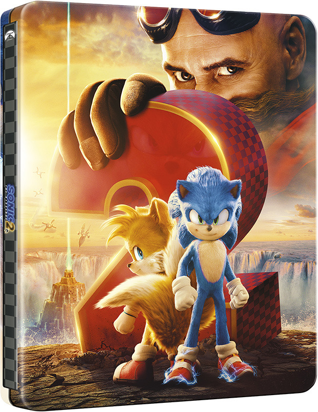 Todos los detalles de Sonic 2: La Película en Blu-ray, UHD 4K y Steelbook 4K 2
