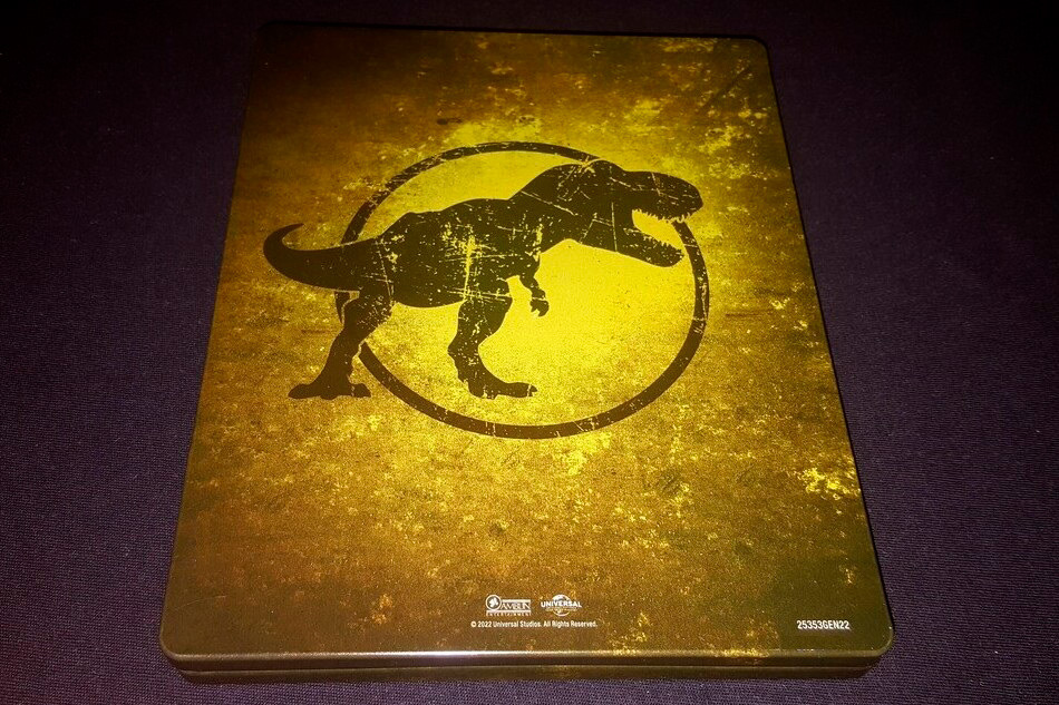 Fotografías del Steelbook de Jurassic Park en UHD 4K y Blu-ray 9