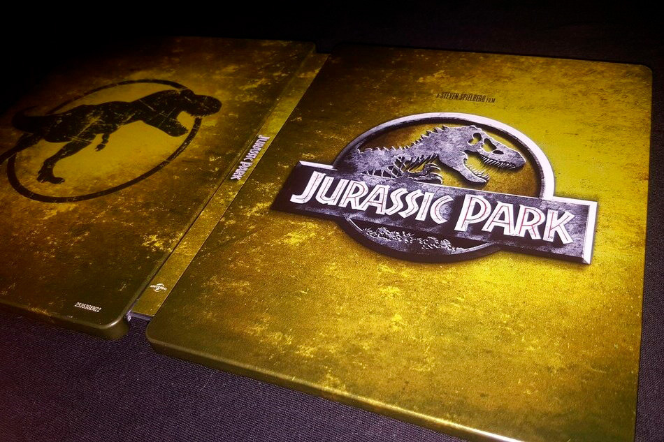 Fotografías del Steelbook de Jurassic Park en UHD 4K y Blu-ray 13
