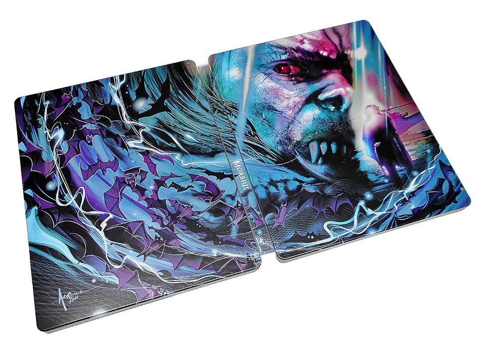 Fotografías del Steelbook de Morbius en UHD 4K y Blu-ray 11