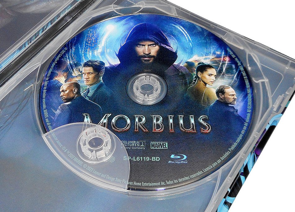 Fotografías del Steelbook de Morbius en UHD 4K y Blu-ray 13