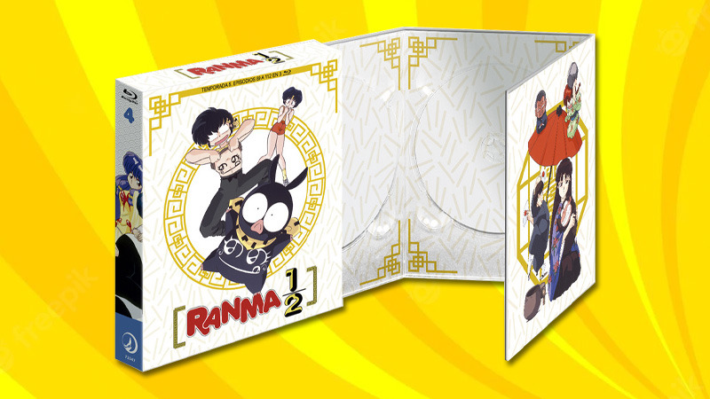 Cuarto pack de la serie Ranma 1/2 en Blu-ray