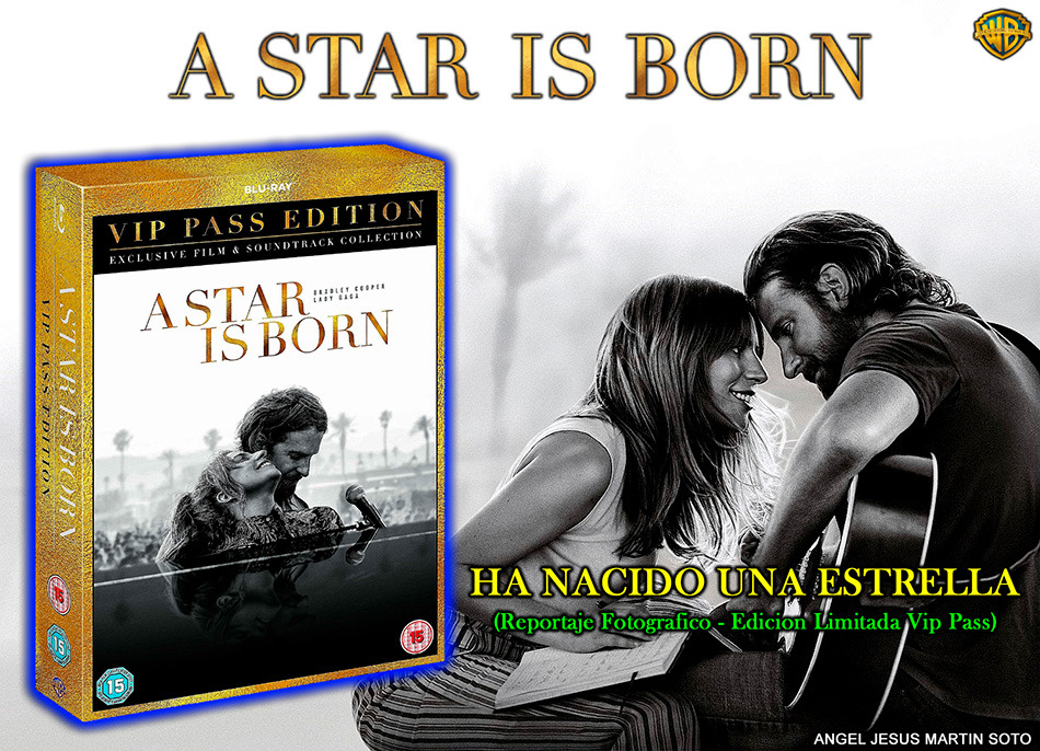 Fotografías de Ha Nacido una Estrella Vip Pass Edition en Blu-ray (Reino Unido) 1