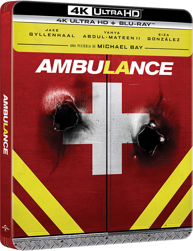 Todos los detalles de Ambulance en Blu-ray y Steelbook UHD 4K