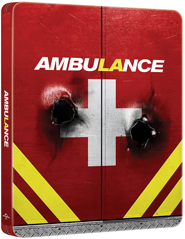 Todos los detalles de Ambulance en Blu-ray y Steelbook UHD 4K 2