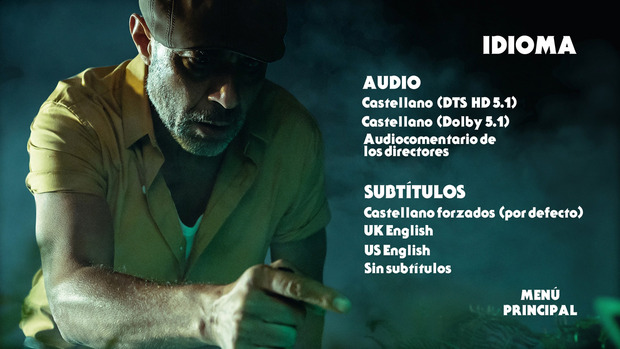 Adelanto de los menús y otros contenidos de La Pasajera en Blu-ray