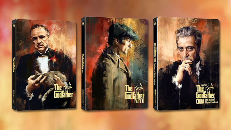 Los Steelbook de la Trilogía El Padrino en UHD 4K llegarán a España