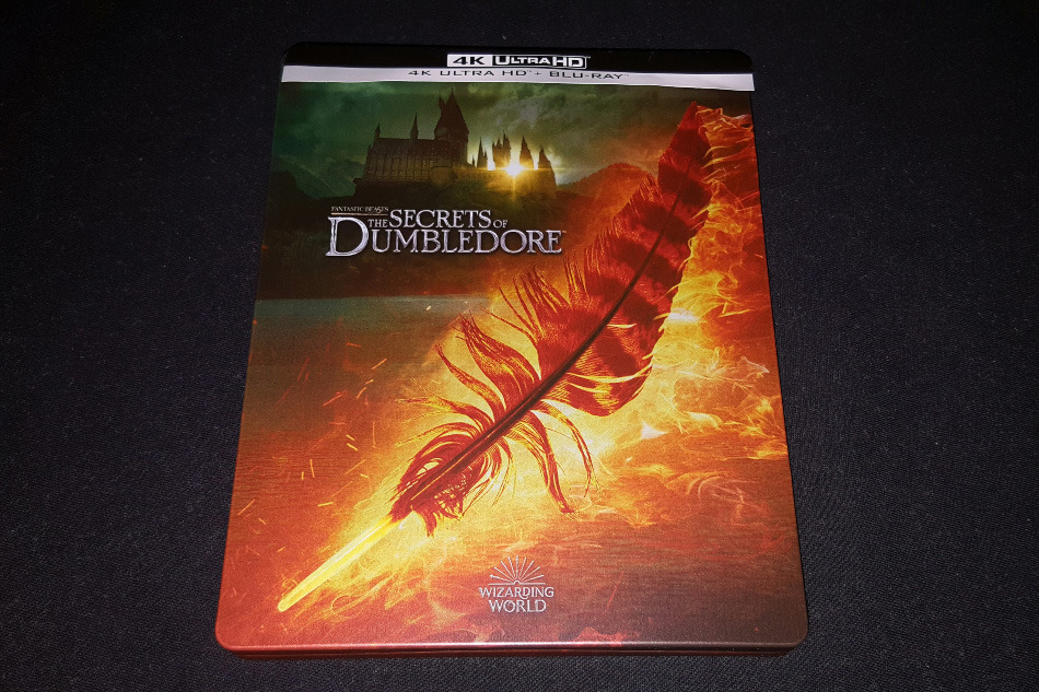 Fotografías del Steelbook de Animales Fantásticos: Los Secretos de Dumbledore en UHD 4K 2