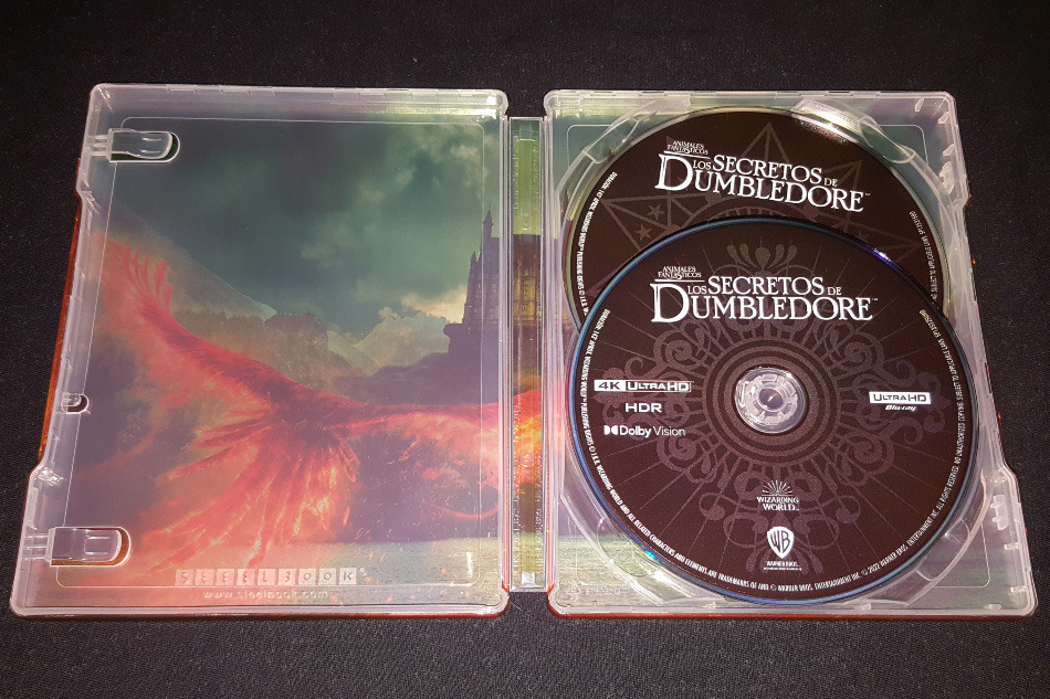 Fotografías del Steelbook de Animales Fantásticos: Los Secretos de Dumbledore en UHD 4K 16