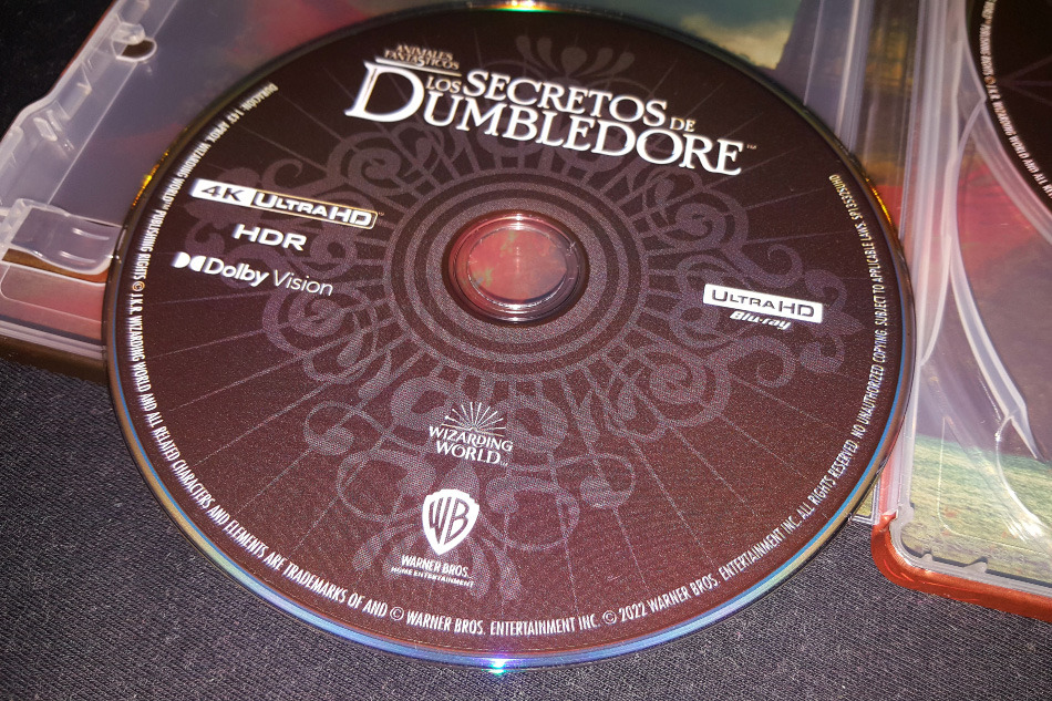 Fotografías del Steelbook de Animales Fantásticos: Los Secretos de Dumbledore en UHD 4K 17