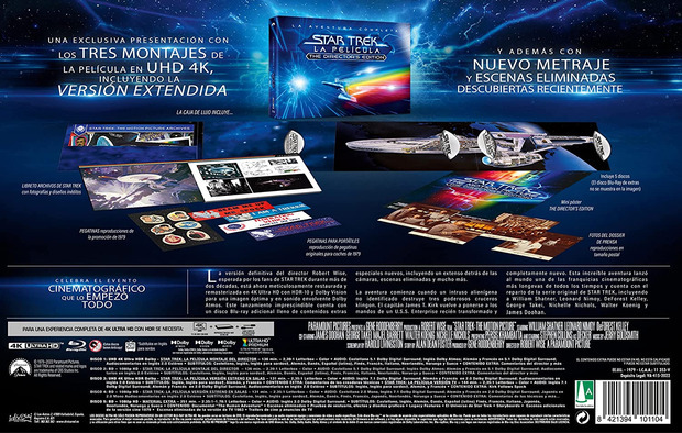 Star Trek: La Película - The Director's Edition Ultra HD Blu-ray 3