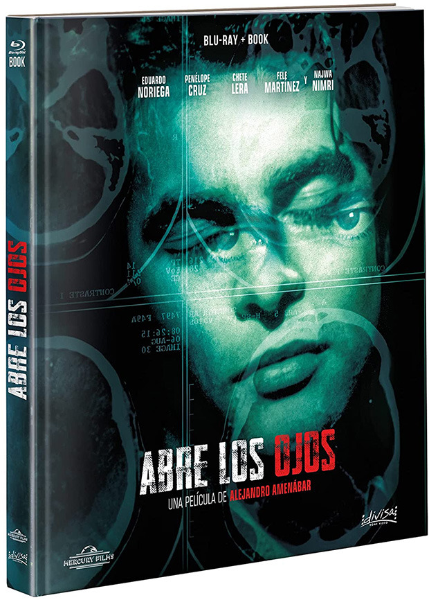 Diseño y contenidos de la edición libro de Abre los Ojos en Blu-ray