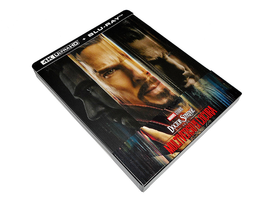 Fotografías del Steelbook de Doctor Strange en el Multiverso de la Locura en UHD 4K 2