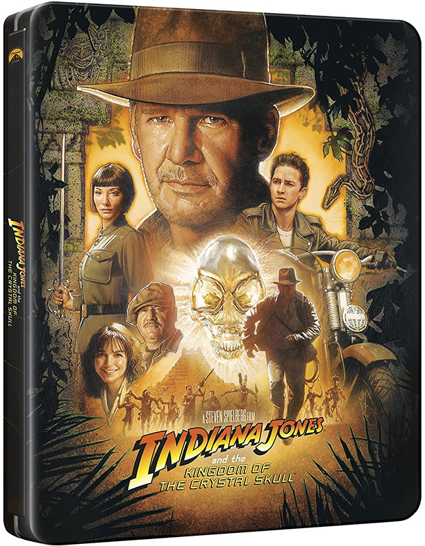 Indiana Jones y el Reino de la Calavera de Cristal - Edición Metálica Ultra HD Blu-ray 2