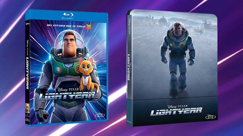 Todos los detalles de Lightyear en Blu-ray y Steelbook Blu-ray
