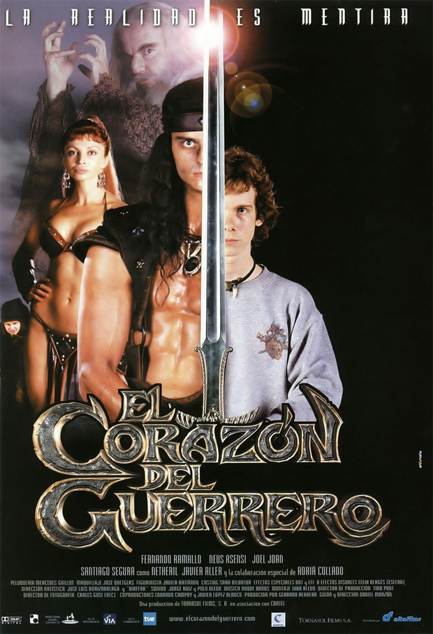 Estren en Blu-ray de El Corazón del Guerrero, dirigida por Daniel Monzón