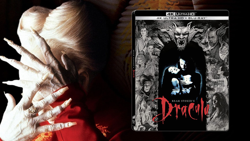 Steelbook de Drácula de Bram Stoker en UHD 4K anunciado para octubre