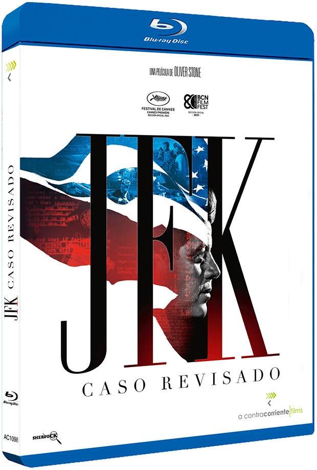 Diseño y contenidos del Blu-ray de JFK: Caso Revisado 2