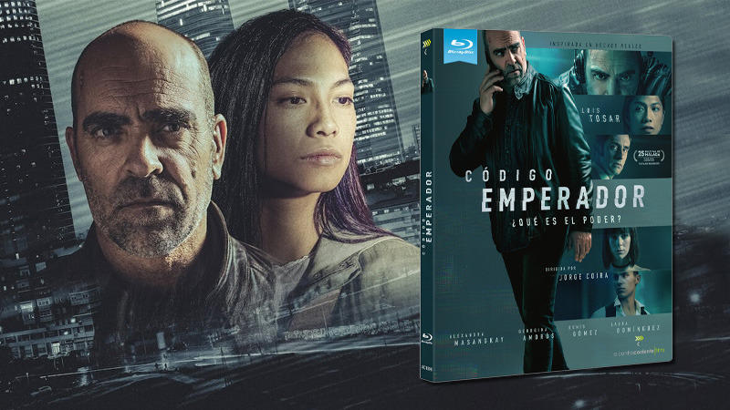 Código Emperador -con Luis Tosar- en Blu-ray con funda