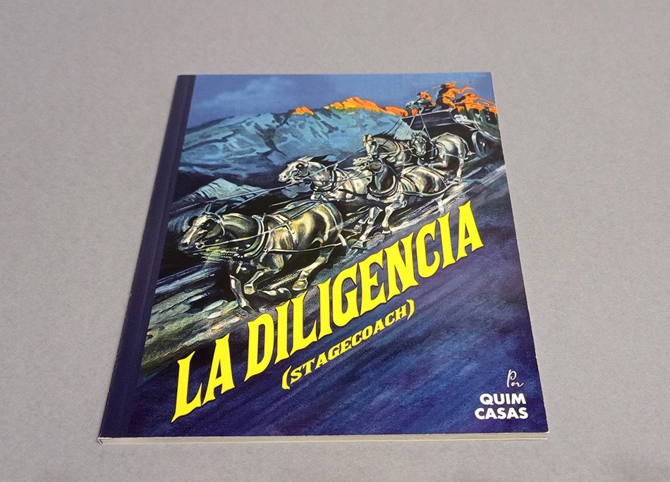 Fotografías de la edición con funda y libreto de La Diligencia en Blu-ray 17