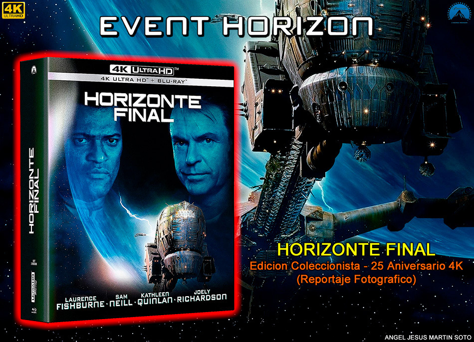 Fotografías de la ed. coleccionista con Steelbook de Horizonte Final en UHD 4K 1