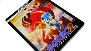 Fotografías del Steelbook de Sonic 2 en UHD 4K y Blu-ray