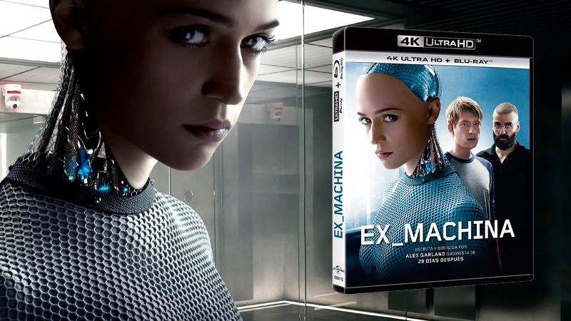 Ex-Machina -dirigida por Alex Garland- por primera vez en UHD 4K