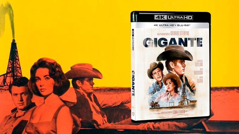 Gigante -dirigida por George Stevens- por primera vez en UHD 4K