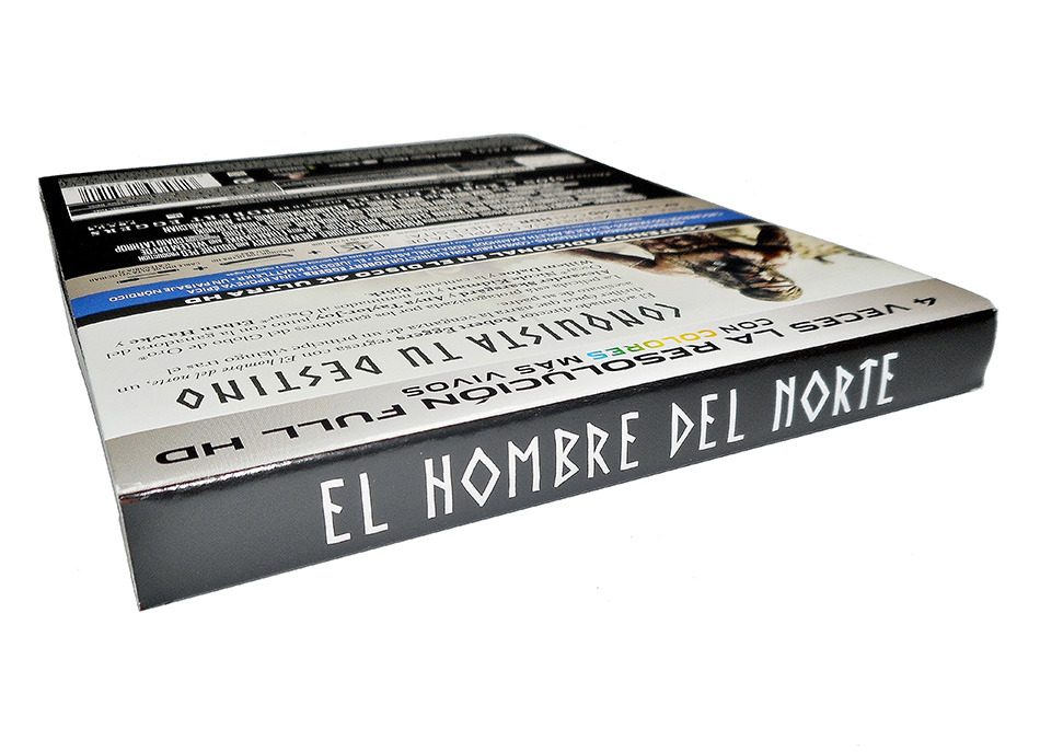 Fotografías del Steelbook de El Hombre del Norte en UHD 4K y Blu-ray 4