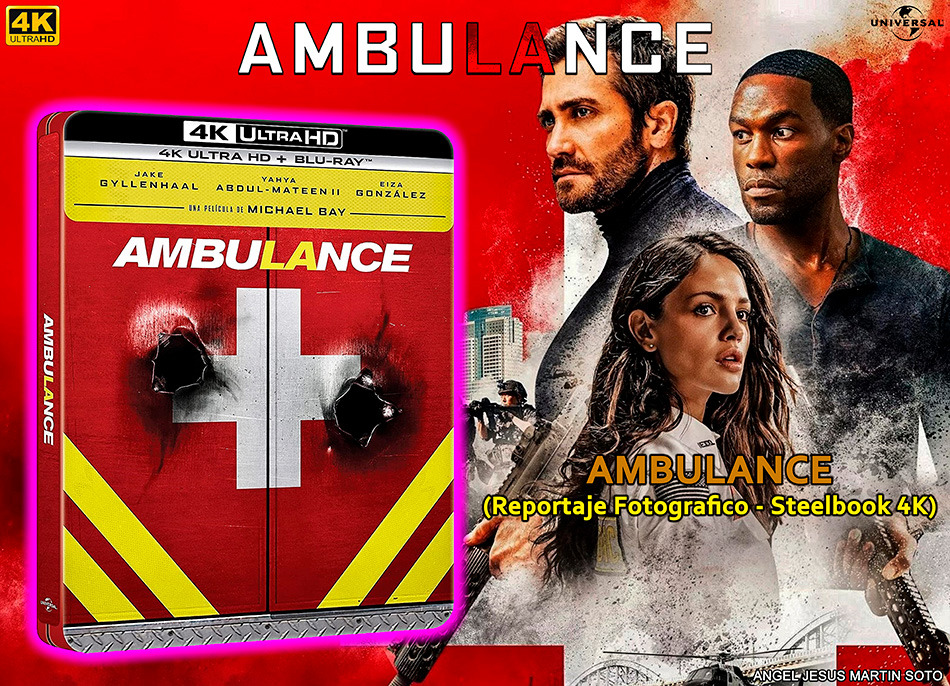 Fotografías del Steelbook de Ambulance en UHD 4K y Blu-ray 1