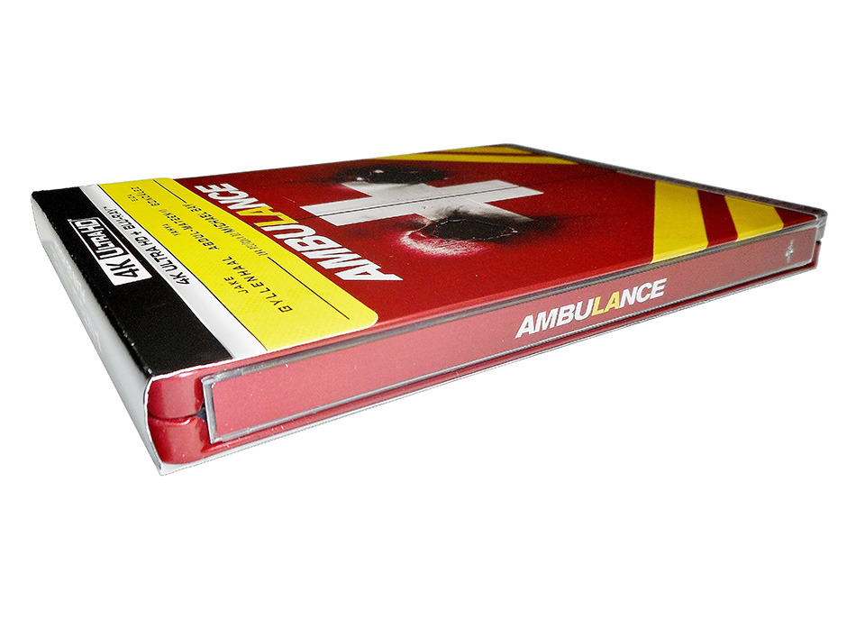 Fotografías del Steelbook de Ambulance en UHD 4K y Blu-ray 3