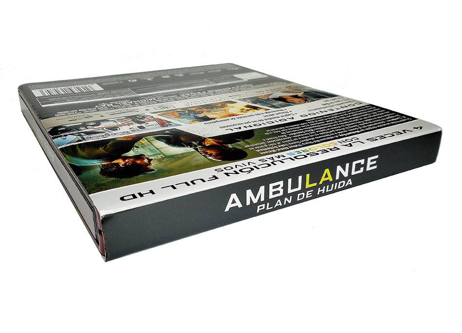Fotografías del Steelbook de Ambulance en UHD 4K y Blu-ray 4