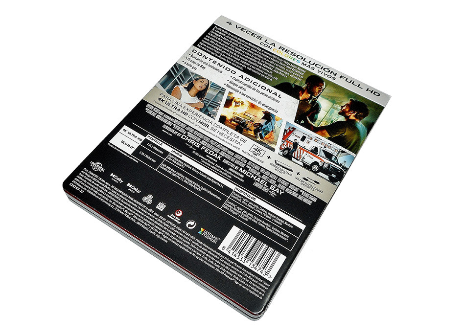 Fotografías del Steelbook de Ambulance en UHD 4K y Blu-ray 5